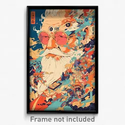 Chinese Movie Poster - Neat Glass (China Psychedelic Art Retro Film Print)