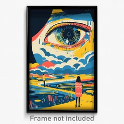 Russian Movie Poster - Ordinary Park (Russia Psychedelic Art Retro Film Print)