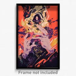 Art Poster - Admirable Scar (Psychedelic Trippy Weird 11x17 Print)