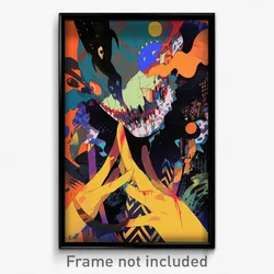 Art Poster - Smooth Circus (Psychedelic Trippy Weird 11x17 Cartoon Print)