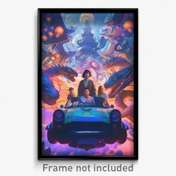 Vietnamese Movie Poster - Advanced Street (Vietnam Retro Film Art Print)