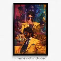 Bollywood Movie Poster - Humongous Counting House (India Retro Film Art Print)