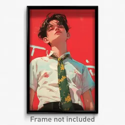Thai Movie Poster - Boy Feeling Dazed, Green Side Tie (Thailand Film Art Print)