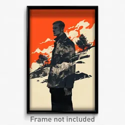 Icelandic Movie Poster - Man Feeling Flakey, Reasonable Edgy (Iceland Art Print)
