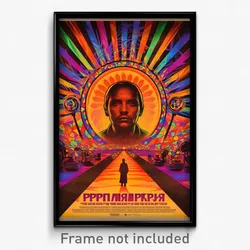 Russian Movie Poster - Noteworthy Drying Machine (Russia Retro Film Art Print)