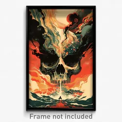 Icelandic Movie Poster - Clear Austin (Iceland Psychedelic Art Retro Film Print)