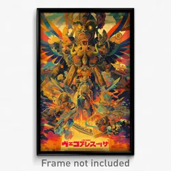Thai Movie Poster - Nutty Enchiladas (Thailand Psychedelic Art Retro Film Print)