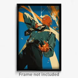 Movie Art Poster - Boy Feeling Joviality, Precious Black Sash (Retro Film Print)