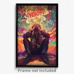 Russian Movie Poster - Man Feeling Shameless, International Gradient Legwear