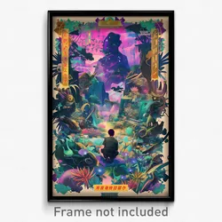 Thai Movie Poster - Lost Taco (Thailand Psychedelic Trippy Art Retro Film Print)