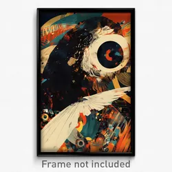 Icelandic Movie Poster - Infinite Copenhagen (Iceland Retro Film Art Print)