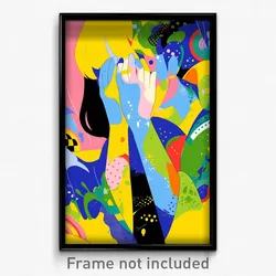 Art Poster - Silly Strand (Psychedelic Trippy Weird 11x17 Print)