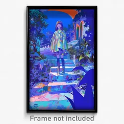 Art Poster - Sweet Desolation (Psychedelic Trippy Weird 11x17 Print)
