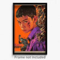 Thai Movie Poster - Boy Feeling Indignant, Thin Purple Jacket (Art Print)