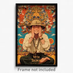 Thai Movie Poster - Boy Feeling Relieved, Well Worn Tulip Hat (Art Print)