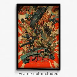 Vietnamese Movie Poster - Cluttered Ramp (Vietnam Retro Film Art Print)