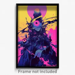 Art Poster - Noted Crossing (Psychedelic Trippy Weird 11x17 Print)