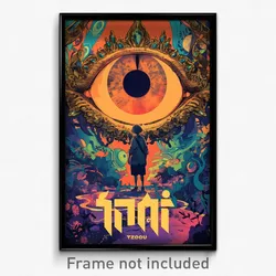 Thai Movie Poster - Tall Taco (Thailand Psychedelic Trippy Art Retro Film Print)