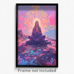 Art Poster - Polished Cairn (Psychedelic Trippy Weird 11x17 Print)