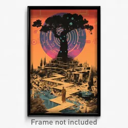 Greek Movie Poster - Mysterious Outpost (Greece Retro Film Art Print)