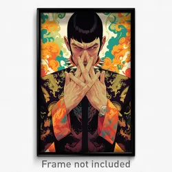 Thai Movie Poster - Man Feeling Smug, Stimulating Spiked Collar (Art Print)