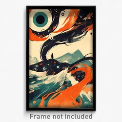 Icelandic Movie Poster - Sentimental Observatory (Iceland Retro Film Art Print)