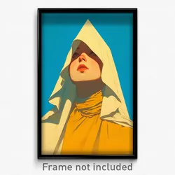 Movie Art Poster - Woman Feeling Possessive, Glass Hooded Cloak (Film Print)