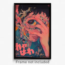Thai Movie Poster - Man Feeling Self Critical, Precious Crop Top (Art Print)