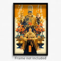 Russian Movie Poster - Ample Middens (Russia Psychedelic Art Retro Film Print)