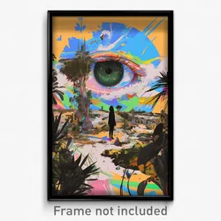 Art Poster - Wicked Pallisade (Psychedelic Trippy Weird 11x17 Print)