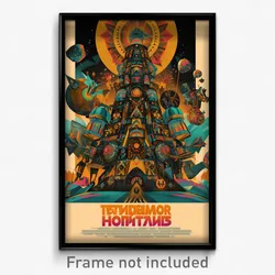Russian Movie Poster - Tremendous Hot Dog Stand (Russia Retro Film Art Print)