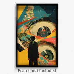 Vietnamese Movie Poster - Triangular Crossing (Vietnam Retro Film Art Print)