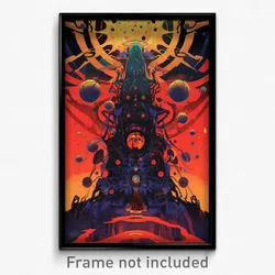 Movie Art Poster - Crazy Boiler Room (Psychedelic Retro Weird Film Print)