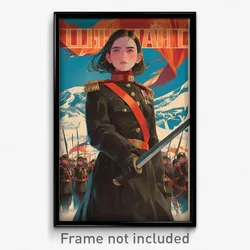 Icelandic Movie Poster - Girl Feeling Disappointment, Superb Band Uniform