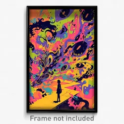 Bollywood Movie Poster - Unsightly Middens (India Retro Film Art Print)