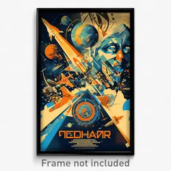 Russian Movie Poster - Old Fashioned Realm (Russia Retro Film Art Print)
