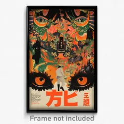 Vietnamese Movie Poster - Noted March (Vietnam Psychedelic Art Retro Film Print)