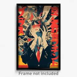 Japanese Movie Poster - Woman Feeling Sorrow, Smooth Red Necktie (Art Print)