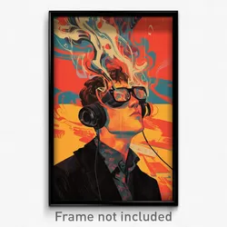 Icelandic Movie Poster - Boy Feeling Alienation, Extra Large Elbow Pads (Print)