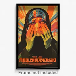 Russian Movie Poster - Girl Feeling Dejection, Zany Plaid Neckwear (Art Print)