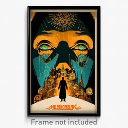Russian Movie Poster - Bronze Bank (Russia Psychedelic Art Retro Film Print)