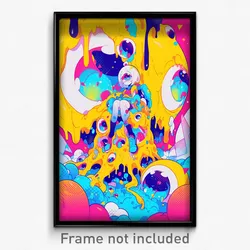 Art Poster - Adorable Rise (Psychedelic Trippy Weird 11x17 Print)