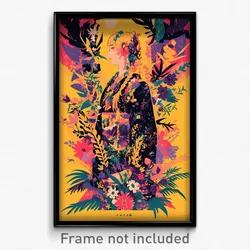 Greek Movie Poster - Unnatural Shadow (Greece Psychedelic Art Retro Film Print)