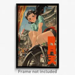 Vietnamese Movie Poster - Girl Feeling Possessive, Enchanted Bike Shorts (Print)