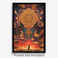 Bollywood Movie Poster - Great Nave (India Retro Hindi Film Art Print)