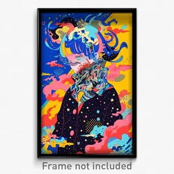 Art Poster - Fabulous Grate (Psychedelic Trippy Weird 11x17 Print)