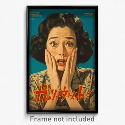 Thai Movie Poster - Woman Feeling Exasperated, Memorable Two Tone Dress (Print)
