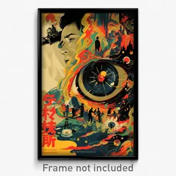 Vietnamese Movie Poster - Pleasant Printer (Vietnam Retro Film Art Print)