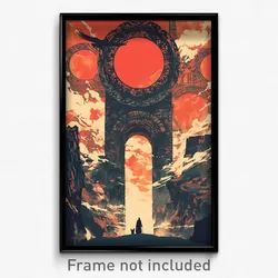 Icelandic Movie Poster - Esteemed Viaduct (Iceland Retro Film Art Print)