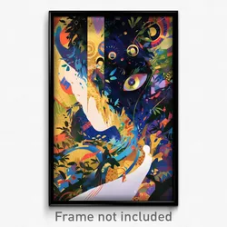 Art Poster - Frosty Gallery (Psychedelic Trippy Weird 11x17 Print)